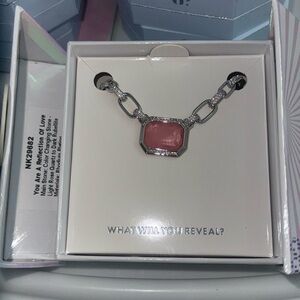 Bomb party NK29682 You Are A Reflection Of Love Color Changing Stone necklace